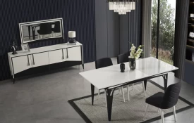 Nehir Moonstone Dining Room - Table & Chair