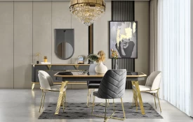 Marseille Dining Room - Table & Chairs