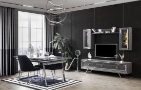 Asos Gray Dining Room - Unit