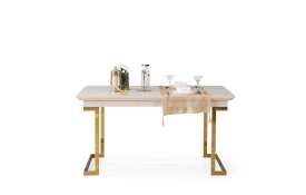 Berrak Gold Dining Room - Table & Chair