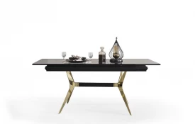 Maserati Gold Dining Room - Table & Chairs