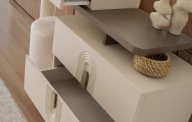 Luzzi Köşe Dolaplı Yatak Odası Takımı  