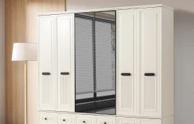 Alaska 6 Kapaklı Gardırop 