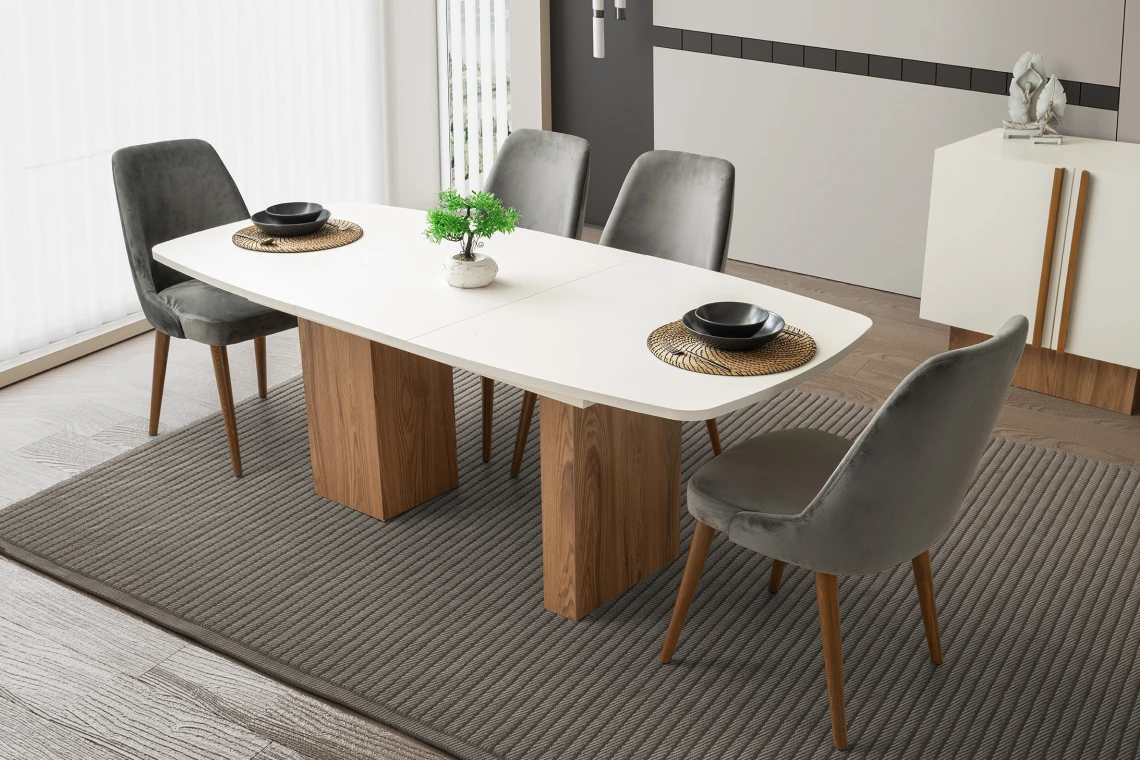 Leda Dining Room - Table Chair