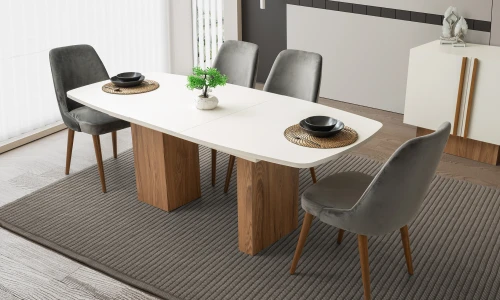 Leda Dining Room - Table Chair