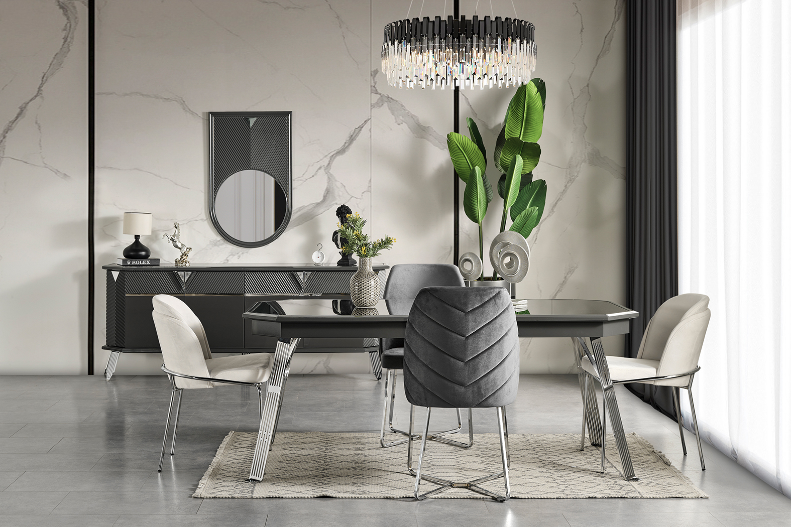 Madrid Dining Room - Table & Chair