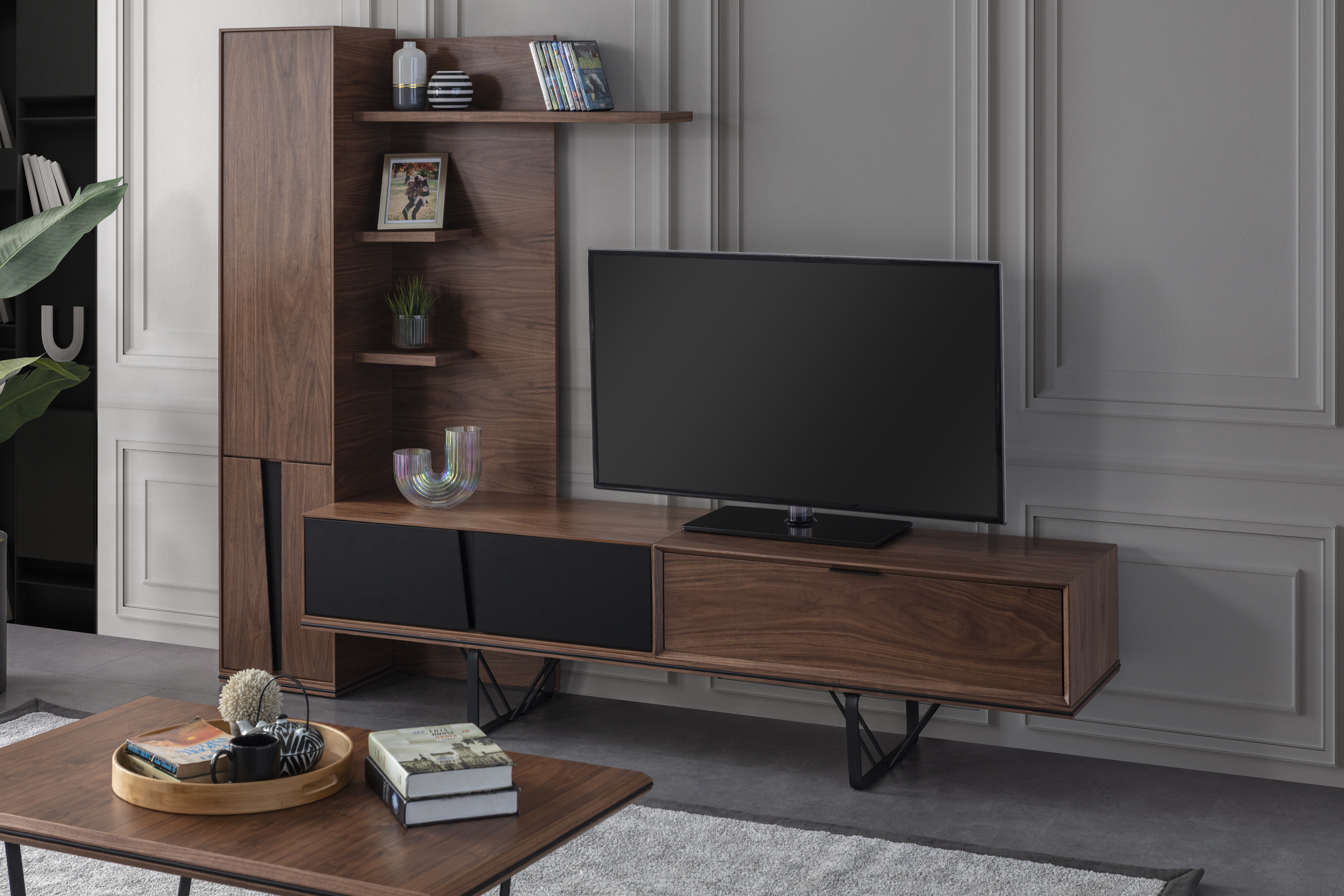 Lavinya Black Dining Room - Unit