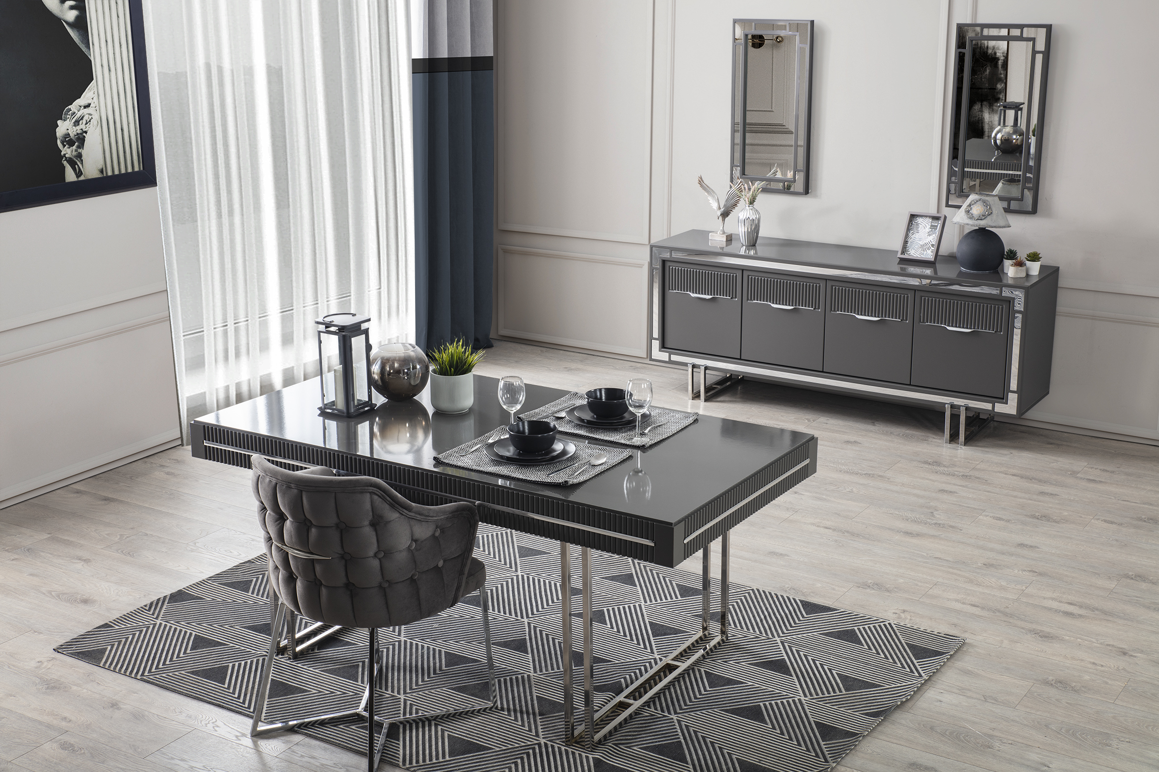 Sedef Dining Room - Table & Chair