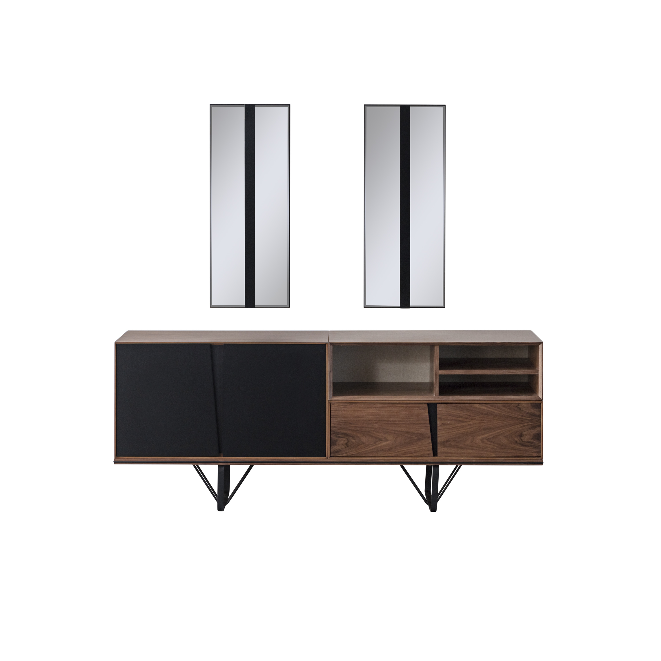 Lavinya Black Dining Room - Console