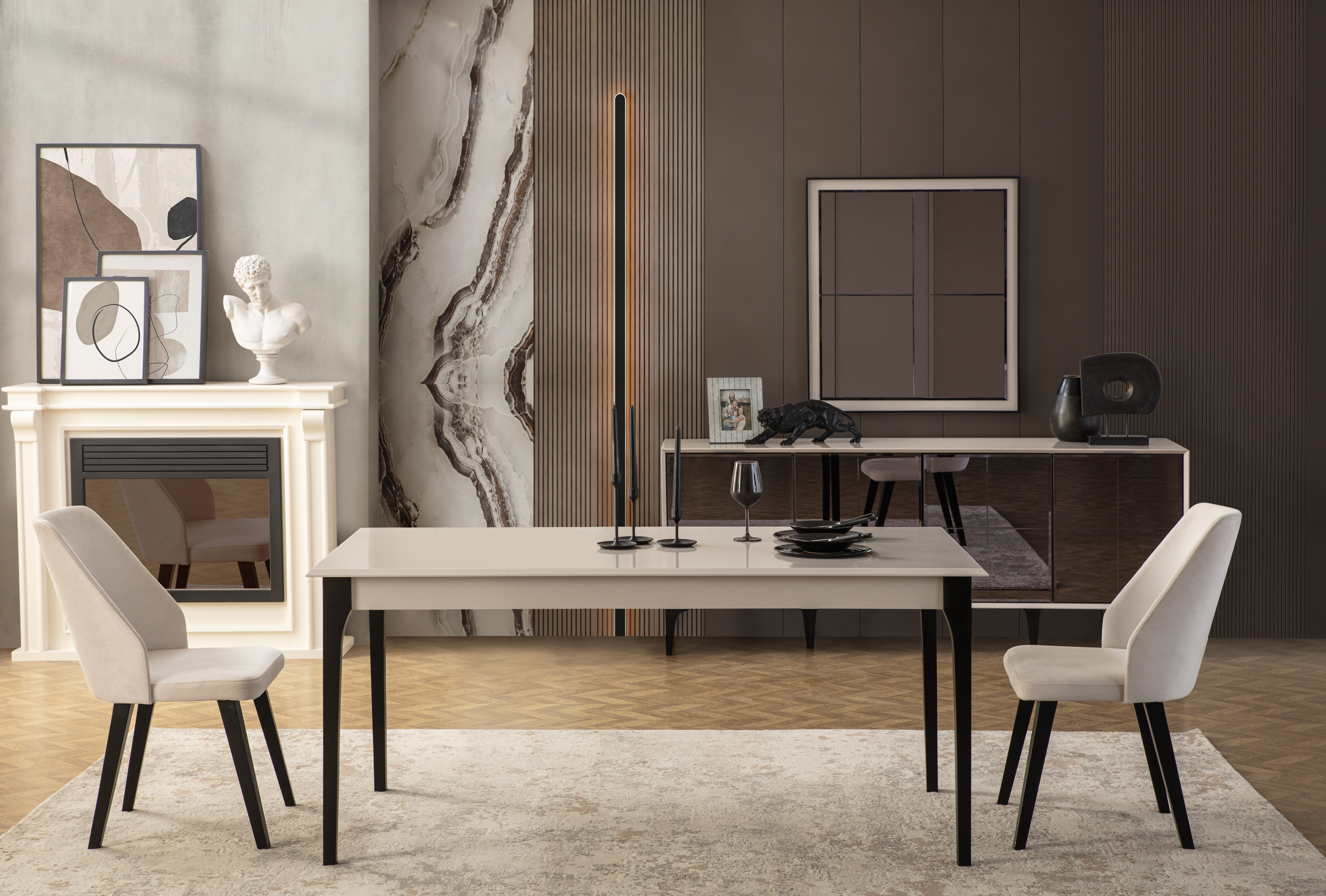 Alaçatı Dining Room - Table & Chairs