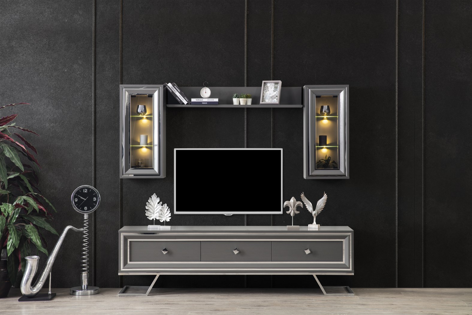 Asos Gray Dining Room - Unit
