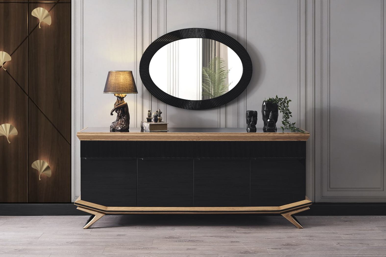 Ocean Wooden Dining Room - Console